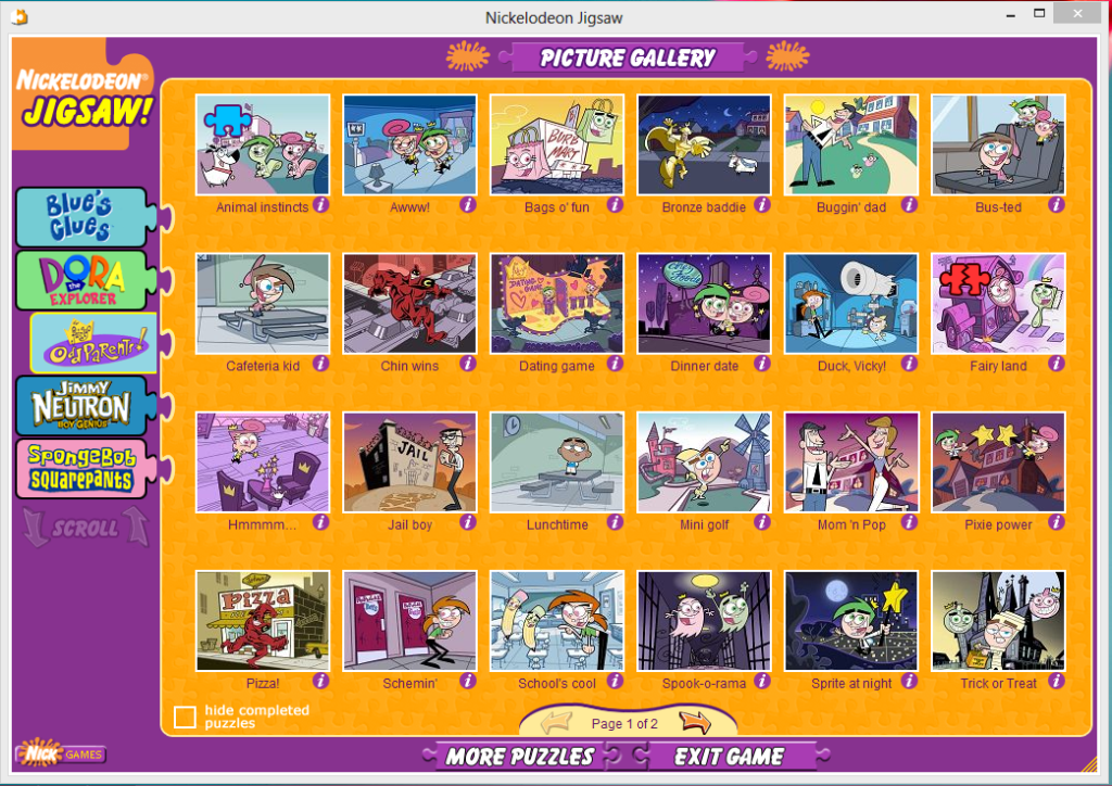 Nickelodeon Jigsaw Puzzle Photo by forestboy02 Photobucket